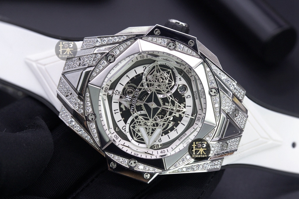Hublot1:1replica watch, HB tattoo second generation watch, front view