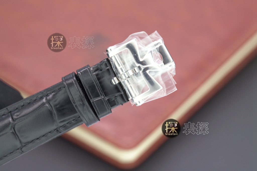 mx factory inheritance series Vacheron Constantin1:1replica watch gray plate black leather braceletclasp picture