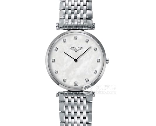 Karan Longines collectible watches Rim Diamond White Plate Steel Strap