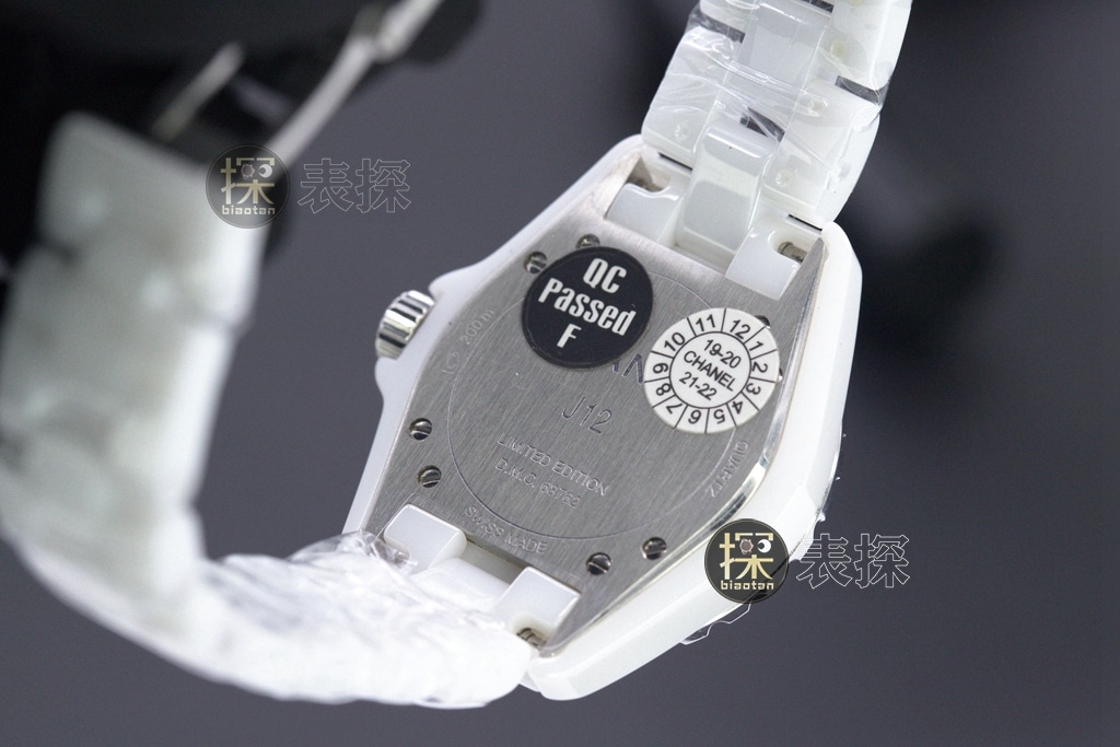 Chanel1:1replica watch, J12replica watch, back cover picture