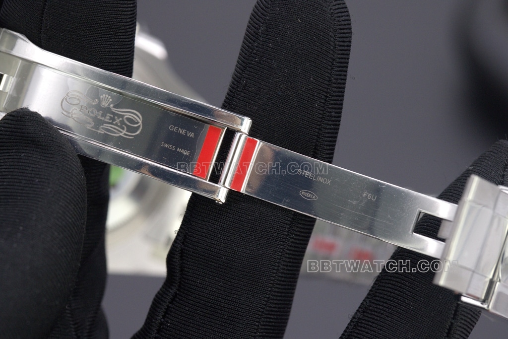 Factory C RolexGMT-Master Inter Milan 1:1top-tier replicaclasp details