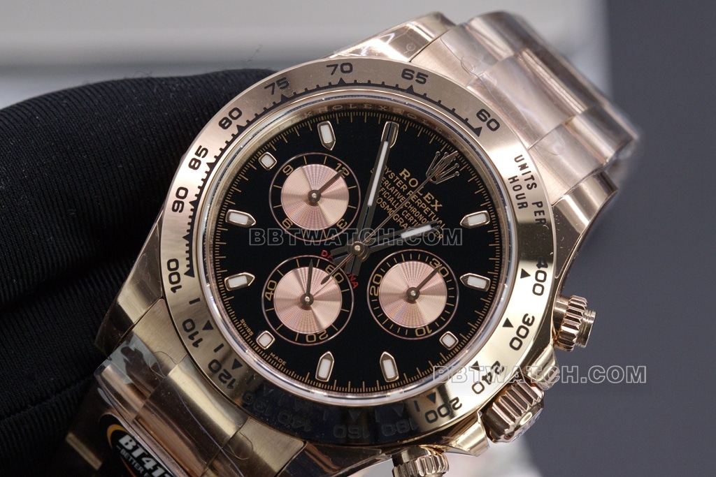 BT factory black gold DaytonaRolex1:1top-tier watch