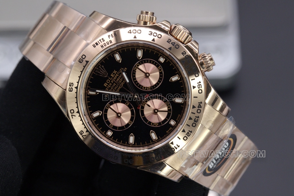 BT factory black gold DaytonaRolex1:1top-tier watch
