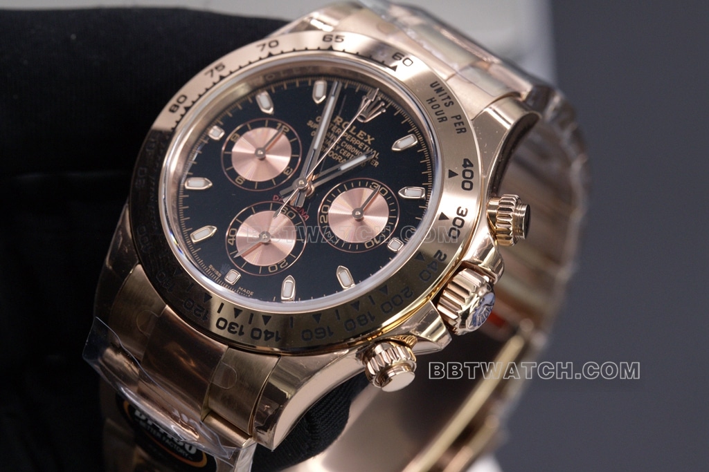 BT factory black gold DaytonaRolex1:1top-tier watch