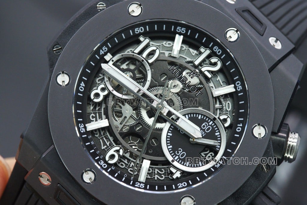 bbfHublot Big Bang top-tier hand dial details