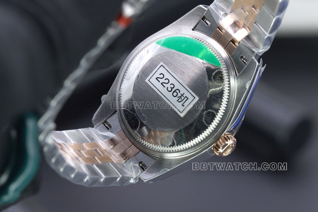 Rolex1:1top-tier watch GS log 31 ladies mechanical back