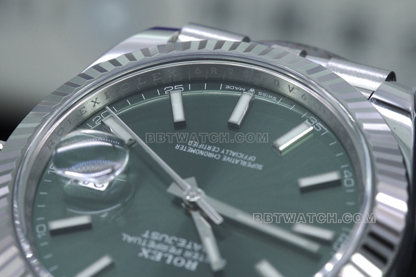 Rolex1:1 watch C factory log 41green dial 6 o'clock anti-replicaing