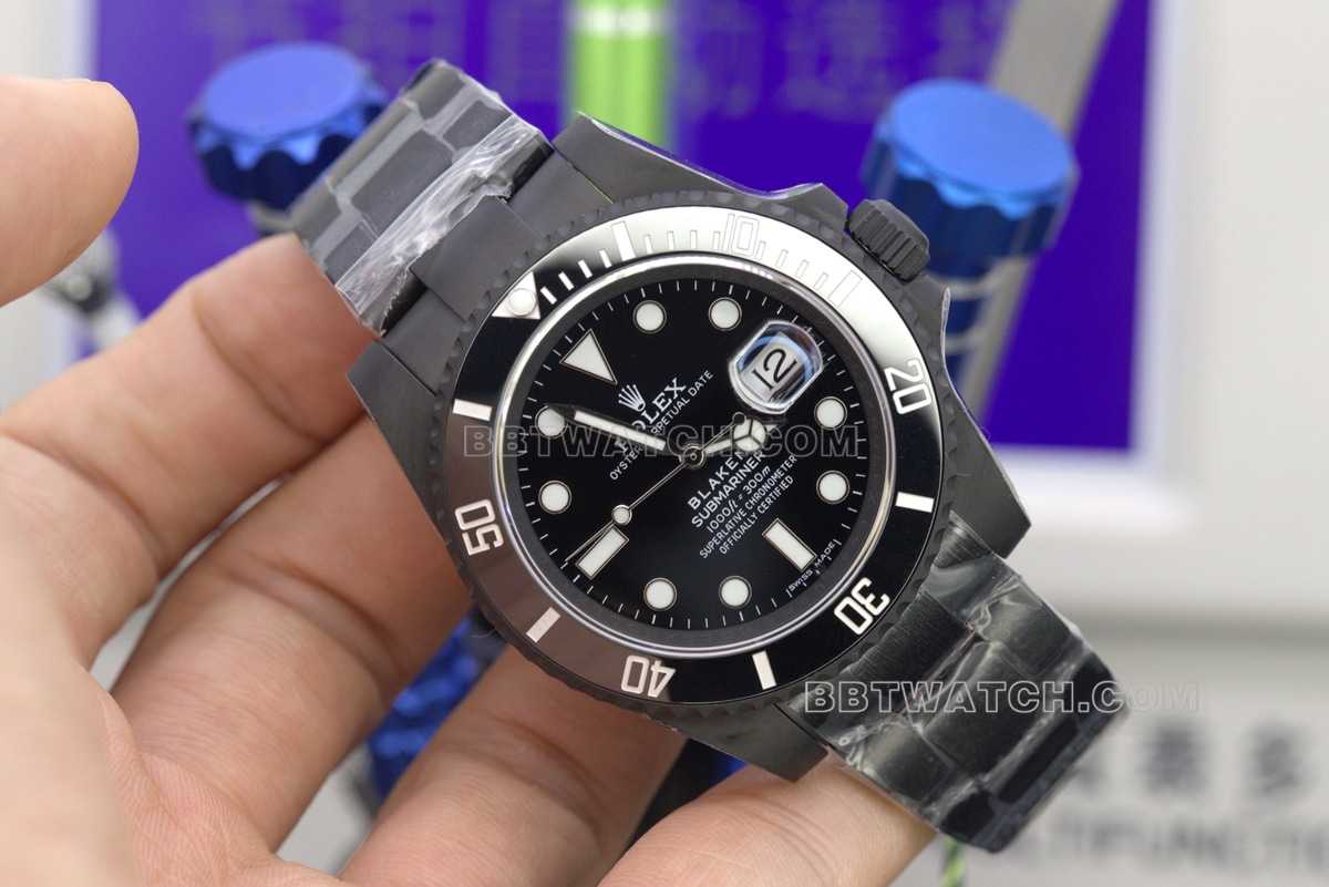 TW factory all black water ghost rolex collectible watches 2824 movement 40mm