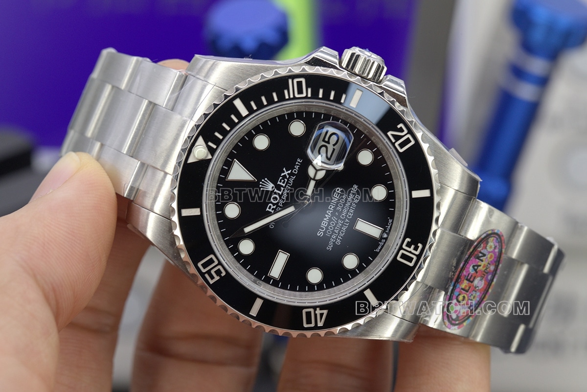 Rolex Submariner Top C Factory Black Aqua Ghost 41mm 3235 Movement Men's Watches