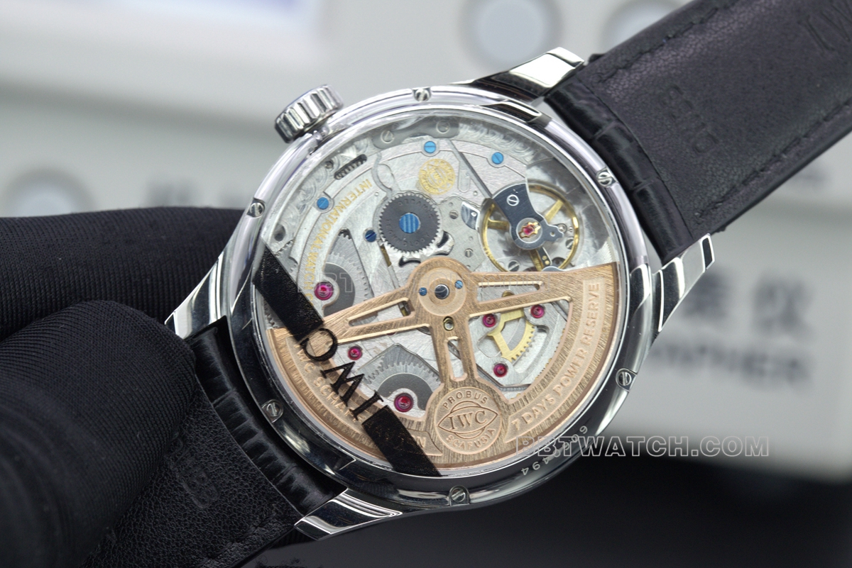 APSIWC Portuguese series perpetual calendar 1:1top-tier replicamoon phase watch movement structure