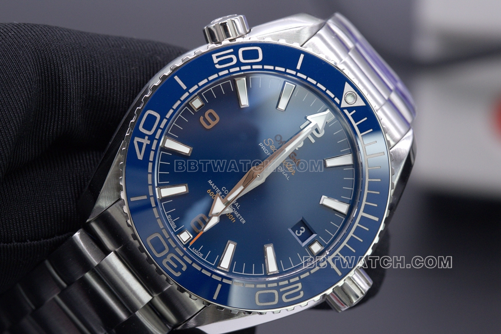 OmegaSeamaster600blue dialtop-tier men's mechanical watch 215.30.44.21.03.001