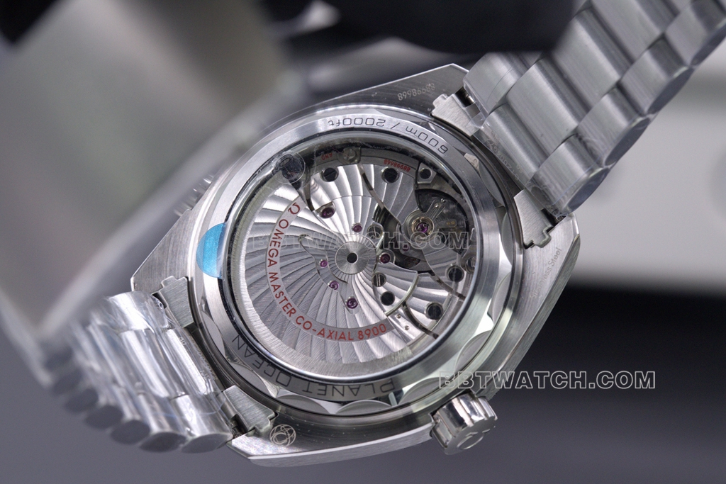 OmegaSeamaster600blue dialtop-tier men's mechanical watch 215.30.44.21.03.001movement picture