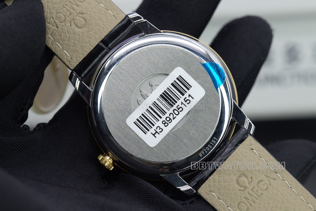 A+ factory Omegareplica watch De Ville new men's mechanical temperament model back