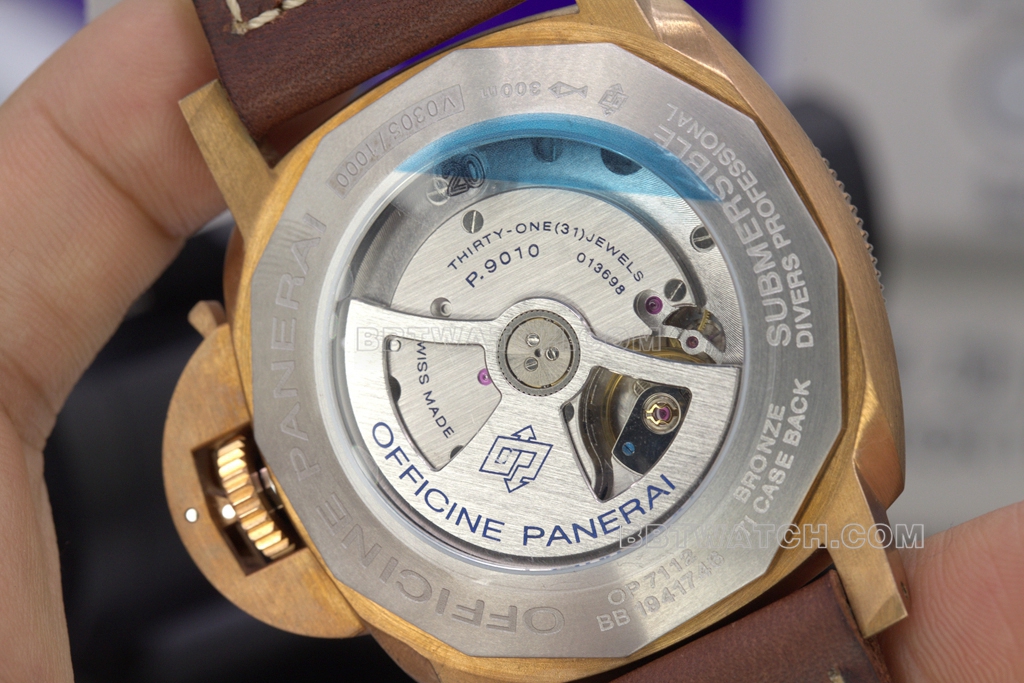 VS FactoryPAM00968Panerai1:1replica watch bronze47mm large dialmovementdetail shots