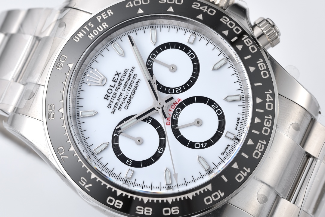 C Factory Panda DaytonaRolexDaytona4131movement1:1top-tier watch m126500LN-0001