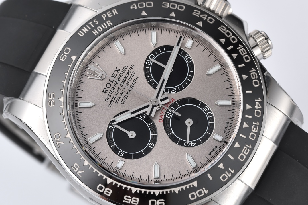 Factory C Huidi Rolex Daytona1:1top-tier watch 4131movementm126519ln-0006dial details