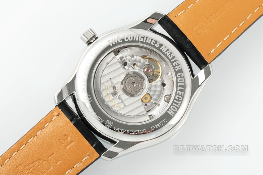 APS factory Longines watchmaking tradition top-tier watch L2.909.4.51.7caseback live photo