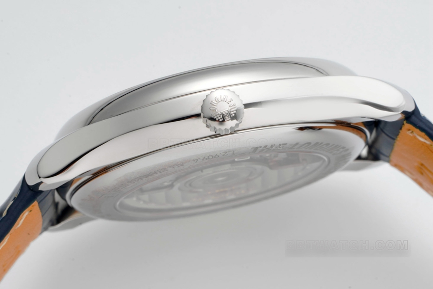 APS factory Longines watchmaking tradition 1:1super cloneblue dialmoon phaseL2.909.4.97.0side live photo
