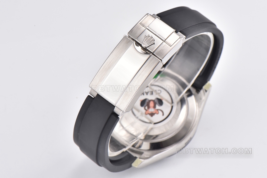 Factory C Rolex Daytona1:1super watch mother-of-pearl plate rubber model m116519ln-0026braceletlive photos