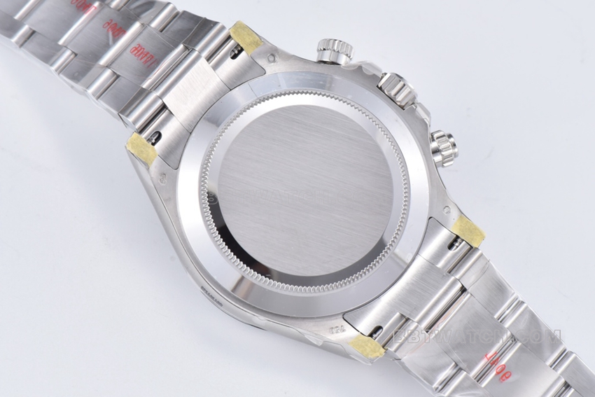 Factory C Rolex Daytona1:1super mother-of-pearl plate steel bracelet model m116509-0064caseback live photo