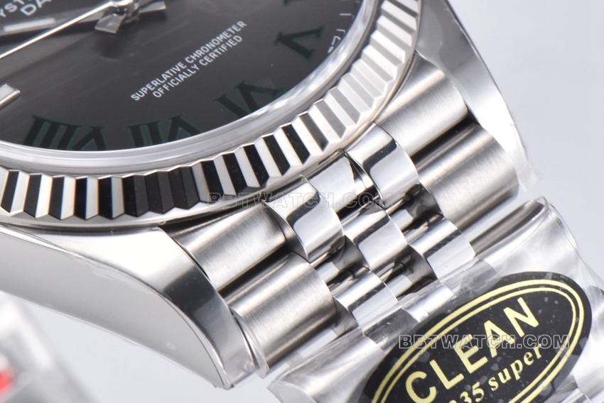 C Factory Rolex-Datejust top slate grey dial 36mm Jubilee bracelet m126234-0045 front actual photo
