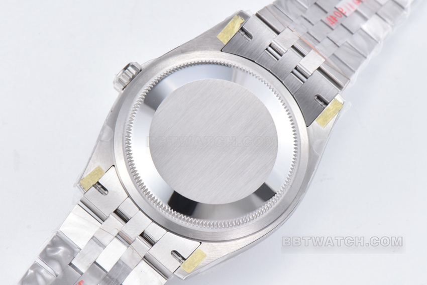 C factory Rolex log 1:1top-tier replicablack dial36mm five grid link m126234-0015caseback live photo