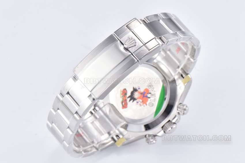 Factory C Rolex Daytonatop-tier 1:1high-quality replicablack dialsteel bracelet model m116509-0055braceletlive photos