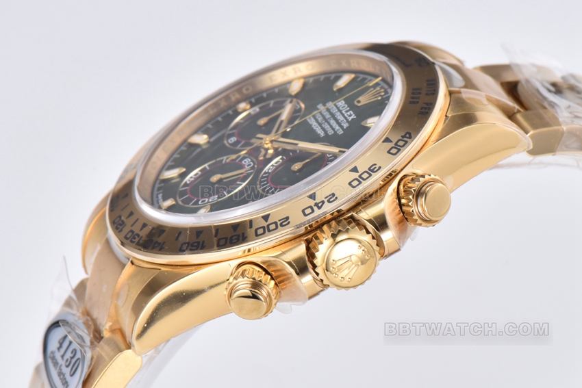 C Factory Rolex Daytona1:1top-tier Green Jindi m116508-0013side live photo