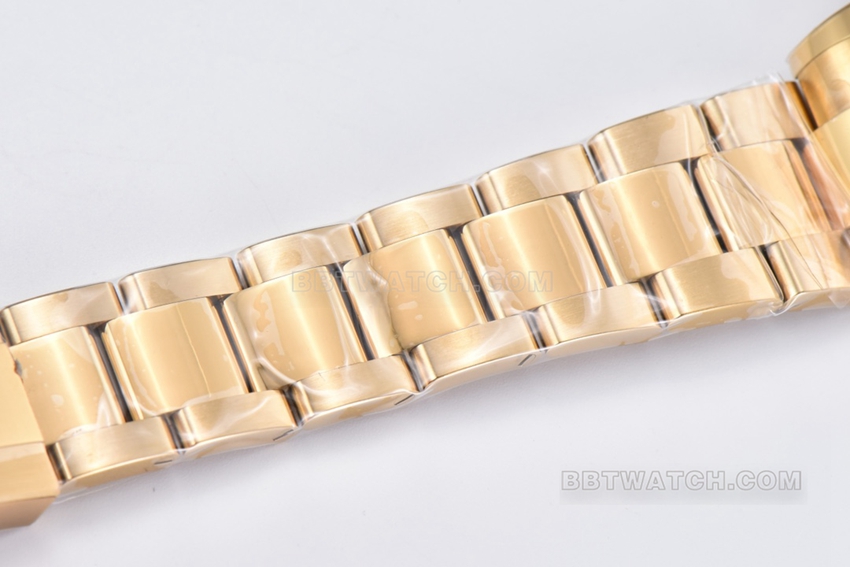 Factory C RolexDaytonatop-tier 1:1high-quality replicablack dialyellow goldsteel bracelet model m116508-0008braceletlive photos