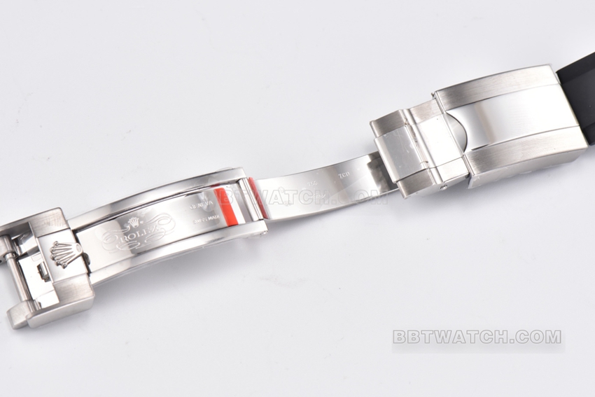 Factory C Rolex Daytonatop-tier replicablack dial rubber model m116519ln-0025clasplive photos
