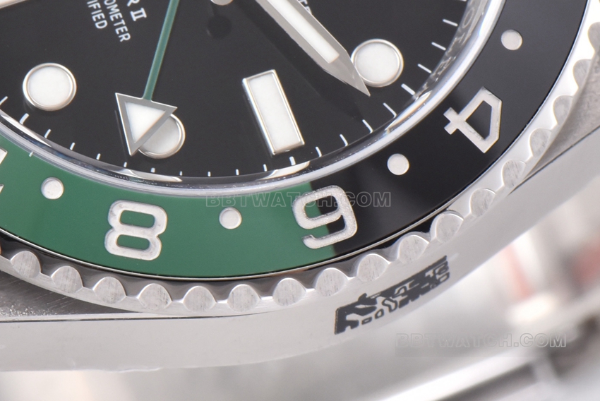 C Factory RolexGMT-Mastersuper left-handed Sprite circle m126720vtnr-0002front live photo