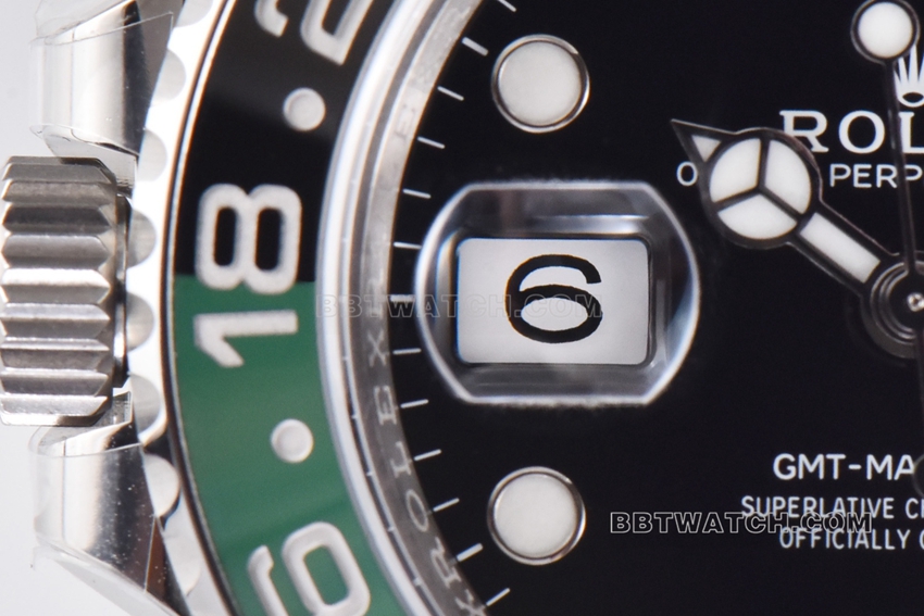 Factory C RolexGMT-Master1:1top-tier left-handed M126720VTNR-0001front live photo