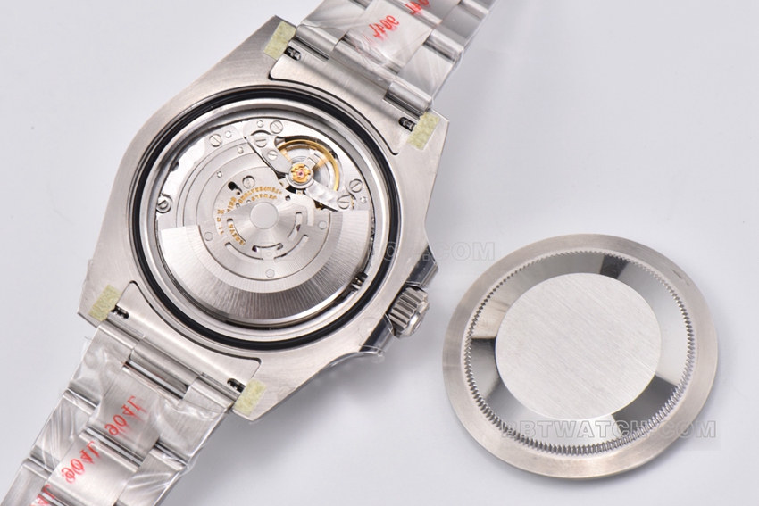Factory C RolexGMT-Mastertop-tier 1:1high-quality green needle 116710LN-0001caseback live photo