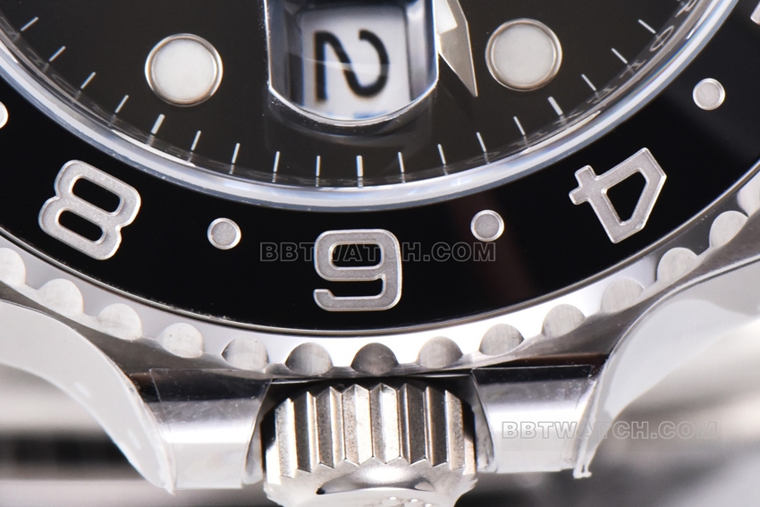 Factory C RolexGMT-Mastertop-tier 1:1high-quality green needle 116710LN-0001front live photo