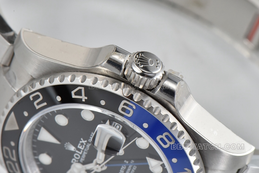 C factory RolexGMT-Master type top-tier Inter Milan circle m126710blnr-0003side live photo