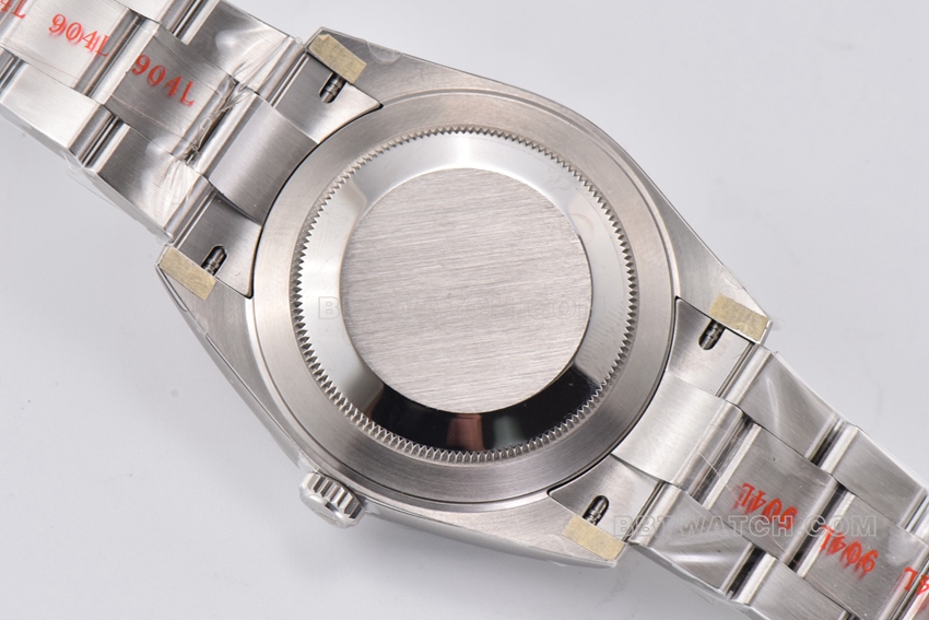 Factory C Rolex log top-tier 1:1high-quality replicablack dial41mm three-row link m126334-0017caseback live photo