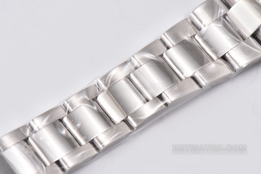 Factory C Rolex log top-tier replicagreen dial41mm three-grid link m126334-0027braceletlive photos