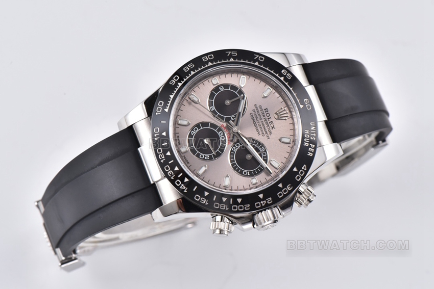 Factory C Rolex Daytona cement gray rubber model M116519ln-0027 front live photo