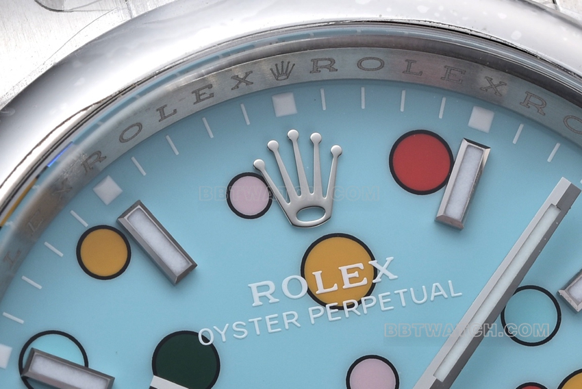 Factory C Rolex Oyster Perpetual 1:1top-tier replica36mm bubble noodle m126000-0009front live photo