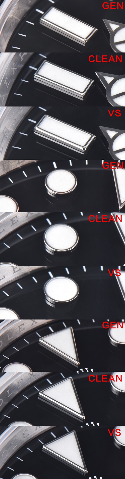 C Factory Yacht-Master White Gold Authentic and Fake Comparison Evaluation Rolextop-tier Watch Time Scale Comparison Chart