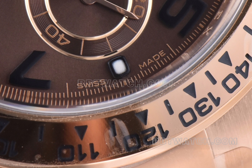 C Factory RolexDaytonatop-tier 1:1super clonerose gold chocolate disc rubber M116515ln-0015front live photo