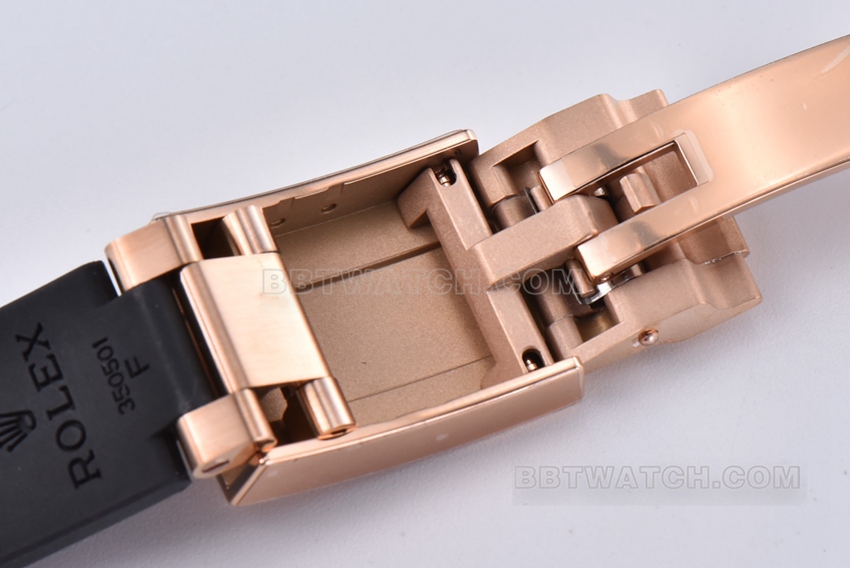 Factory C RolexDaytonatop-tier 1:1super clonerose gold chocolate disc rubber M116515ln-0015clasplive photos
