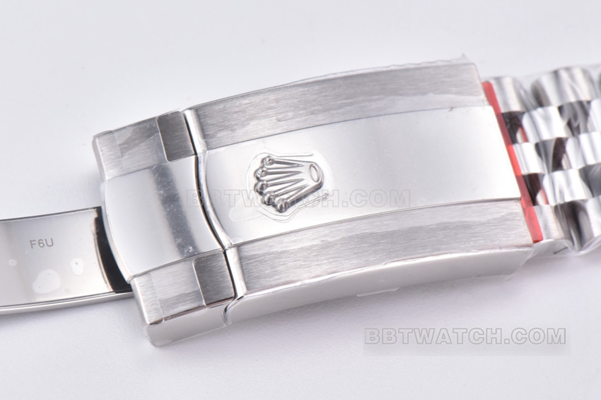 C factory Rolex log top-tier replica36mmwhite dial five grid link m126234-0025braceletlive photos
