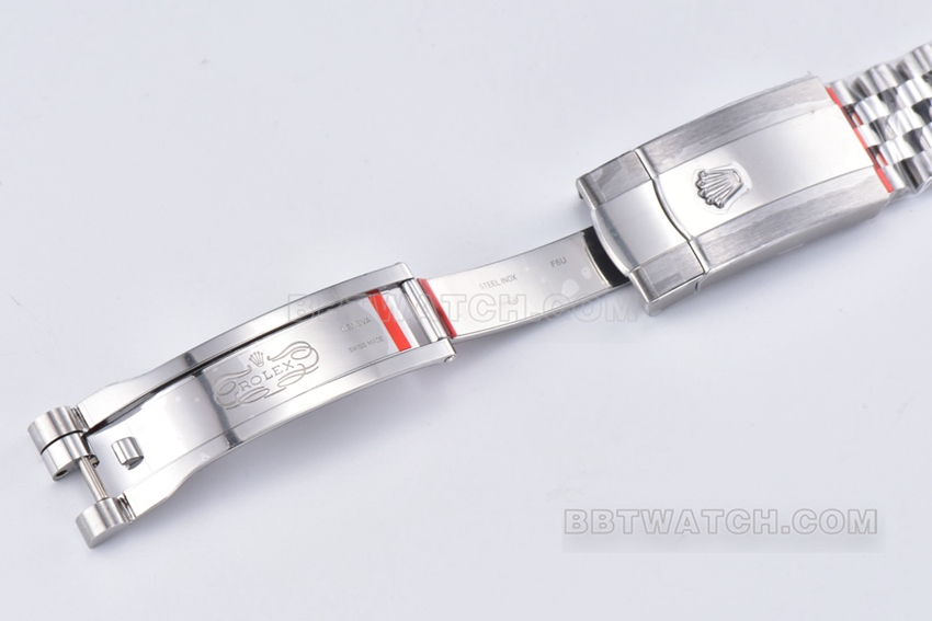 C factory Rolex log top-tier replica36mmwhite dial five grid link m126234-0025clasplive photos