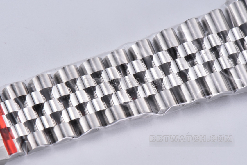 C factory Rolex log 1:1super clone36mmsilver dial five grid link m126234-0013braceletlive photos