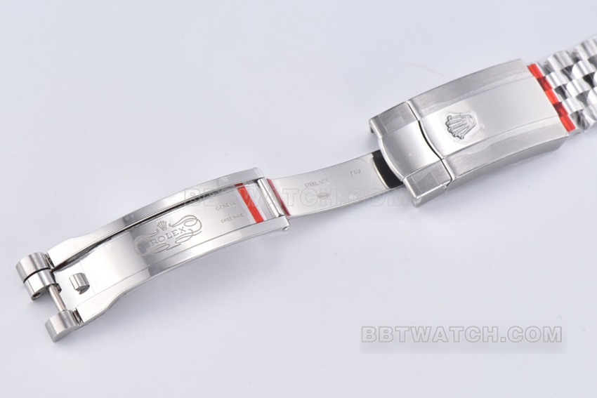 C factory Rolex log 1:1super clone36mmsilver dial five grid link m126234-0013clasplive photos