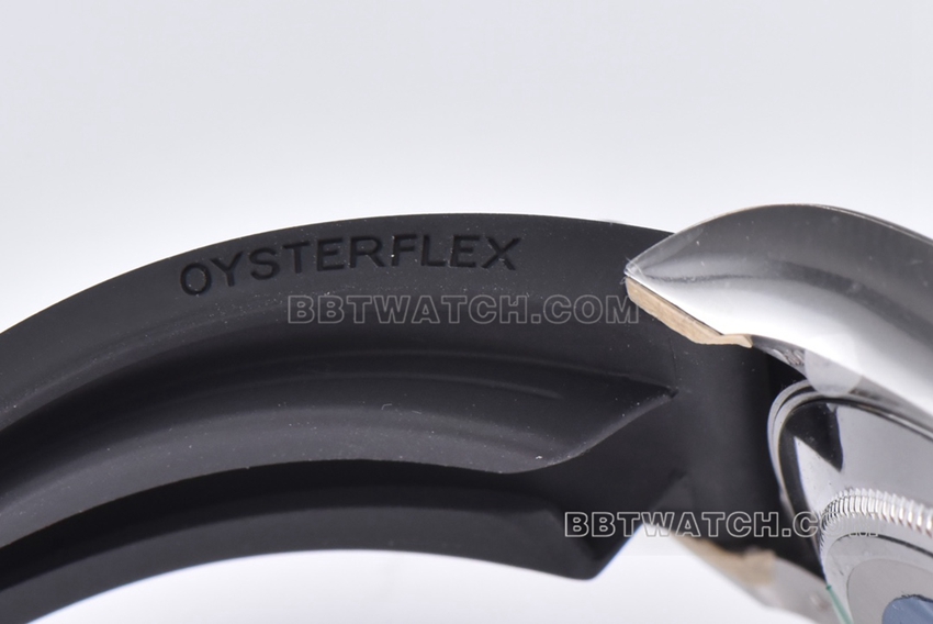 Factory C Rolex Daytona Red Devil rubber strap model 116519-0104braceletlive photos