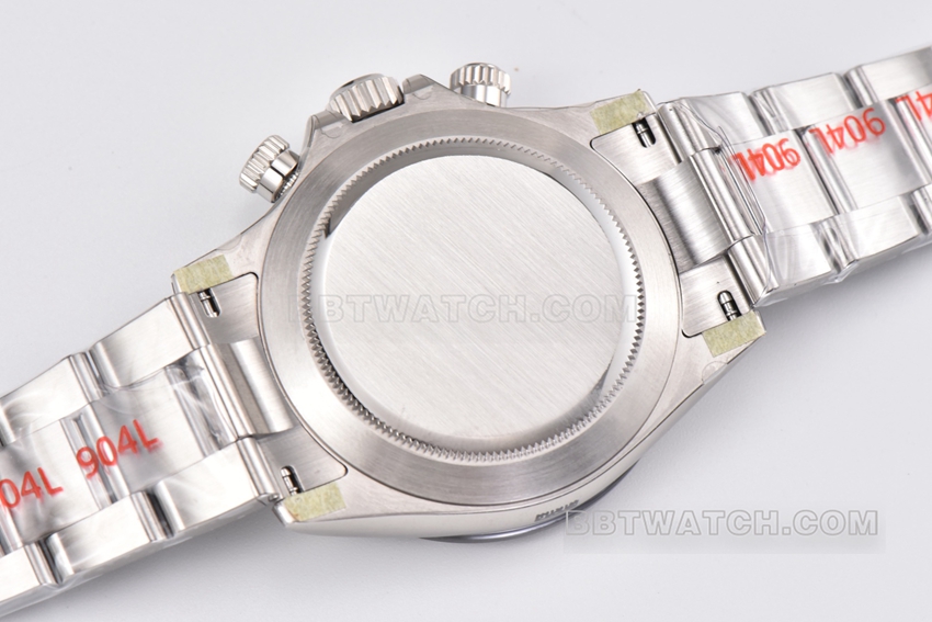 Factory C Rolex Daytona1:1top-tier Bai Gangdi 116520-78590caseback live photo