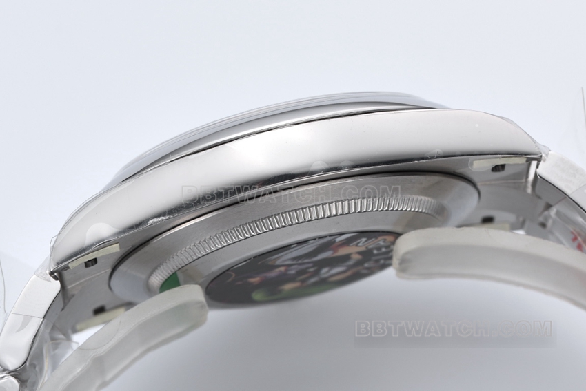 Factory C Rolex Oyster Perpetual top-tier 1:1super clone41mmblack dialm124300-0002side live photo
