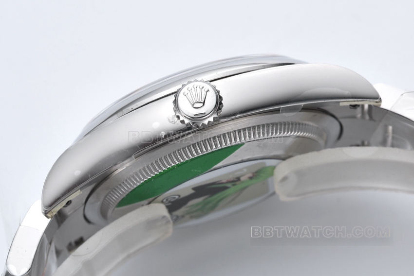 C factory Rolex Oyster Perpetual super A 36mm candy pink disk m126000-0008 side actual photo